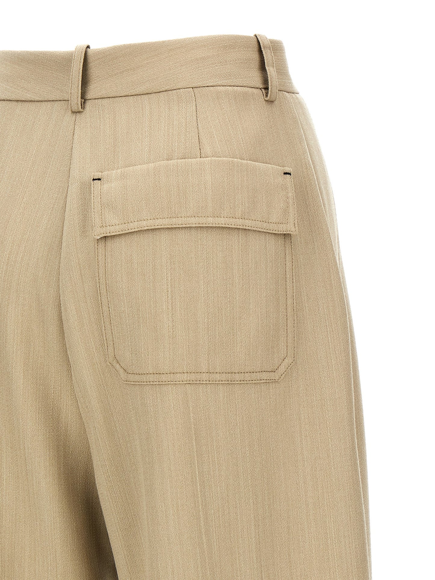 Maxi turn-up pants Pants