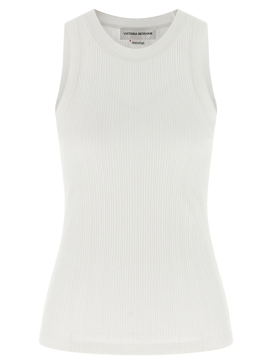 'Rib tank' top Tops