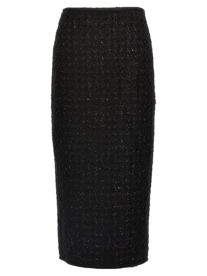 Maxi bouclé skirt Skirts