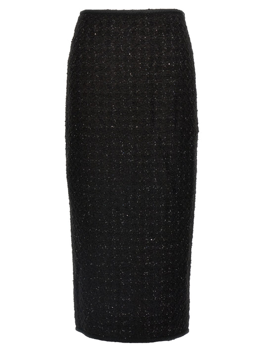 Maxi bouclé skirt Skirts