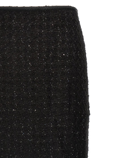 Maxi bouclé skirt Skirts