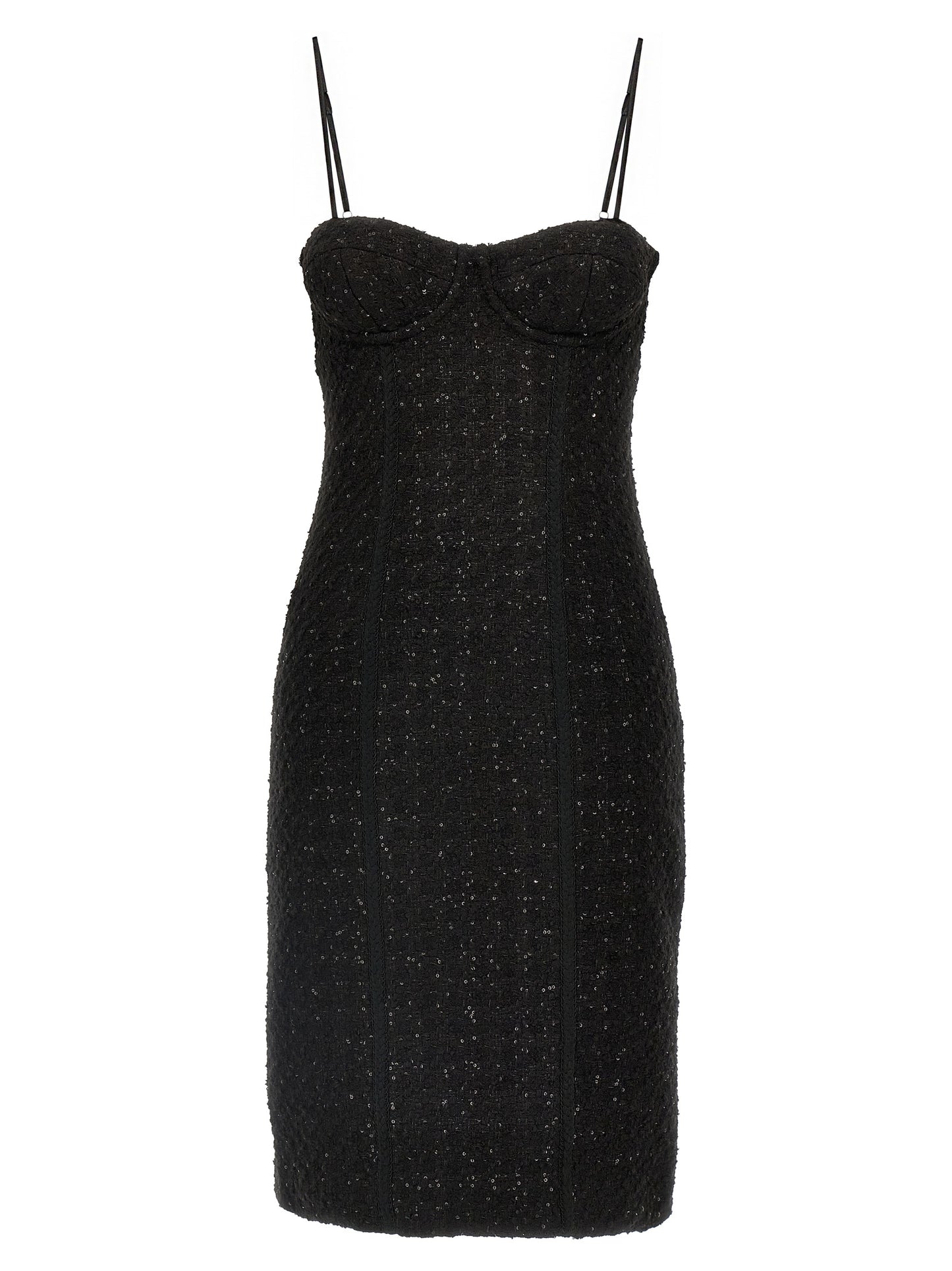 Bouclé midi dress Dresses