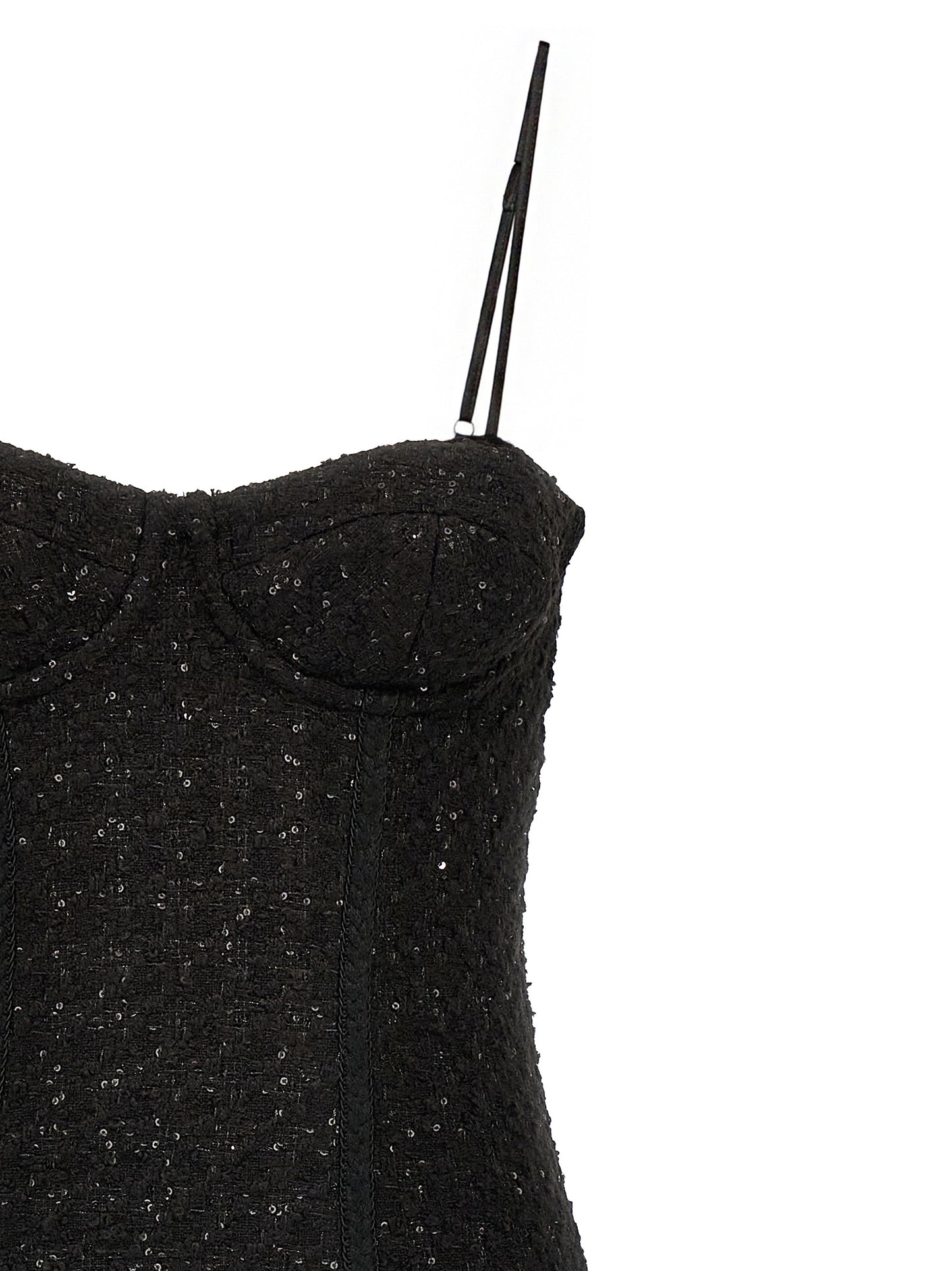 Bouclé midi dress Dresses