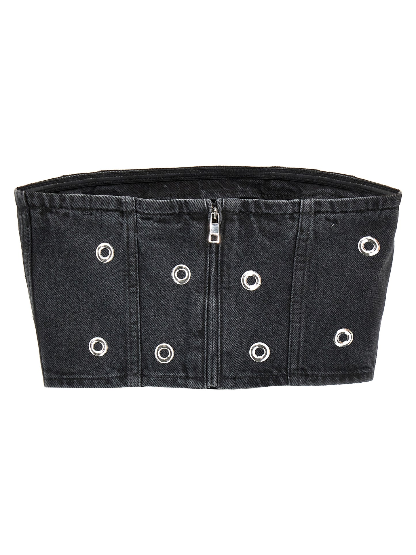 'Studded Denim' top Tops