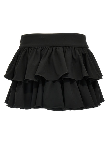 'Wide Ruffle Mini' skirt Skirts