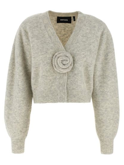 'Knit Puffsleeve' cardigan Sweater, cardigans