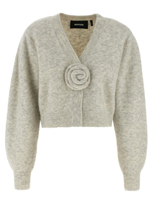 'Knit Puffsleeve' cardigan Sweater, cardigans