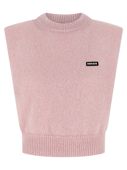 'Knit Cropped' vest Gilet