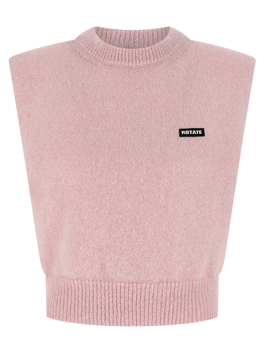 'Knit Cropped' vest Gilet