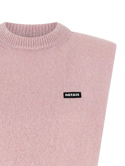 'Knit Cropped' vest Gilet