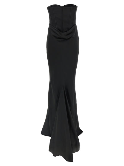 'Satin Corset Maxi' dress Dresses