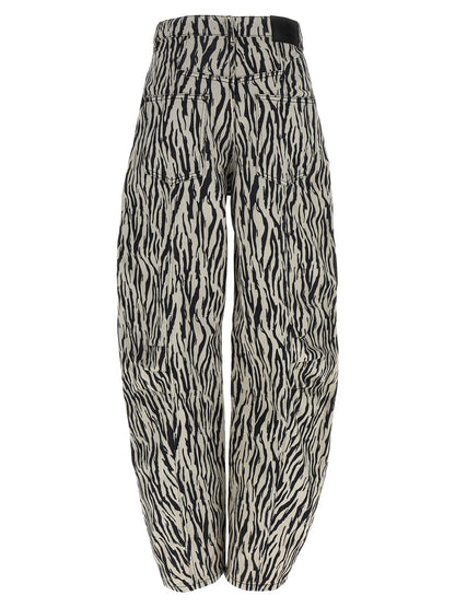 'Printed Twill Cargo' pants Pants