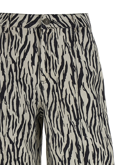 'Printed Twill Cargo' pants Pants