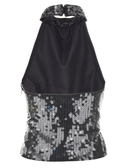 Sequin top Tops