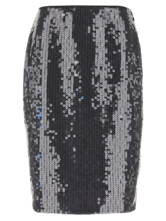 'Net Sequin Midi' skirt Skirts