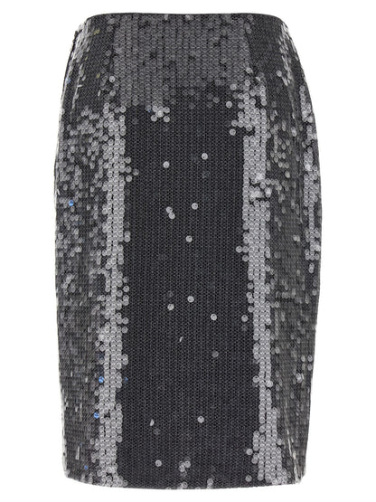 'Net Sequin Midi' skirt Skirts
