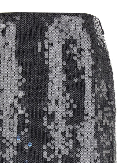 'Net Sequin Midi' skirt Skirts