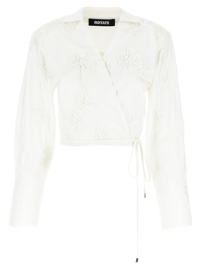 'Wrap Cotton' shirt Shirt, blouse
