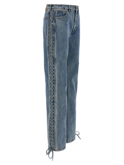 'Laced Straight Leg' jeans Jeans
