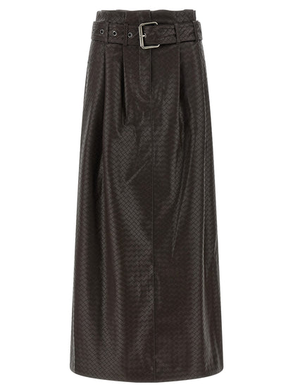 'Midi Paper Waist' skirt Skirts