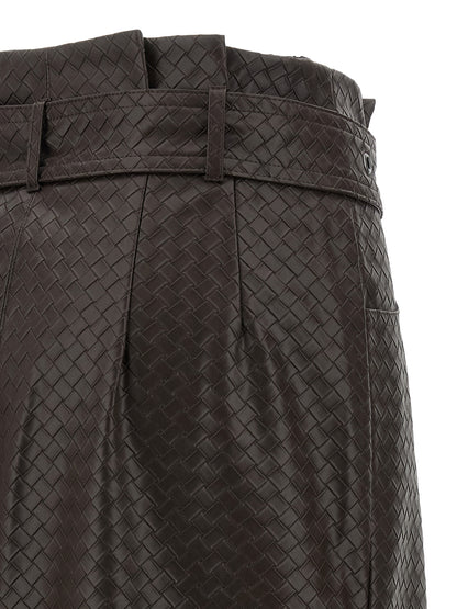 'Midi Paper Waist' skirt Skirts