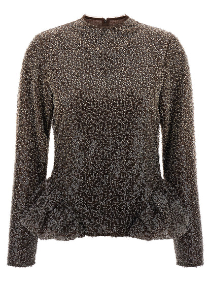Sequin top Tops