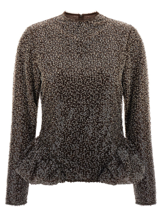Sequin top Tops