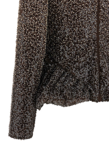 Sequin top Tops