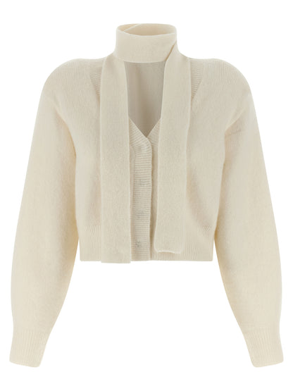 Scarf cardigan Sweater, cardigans