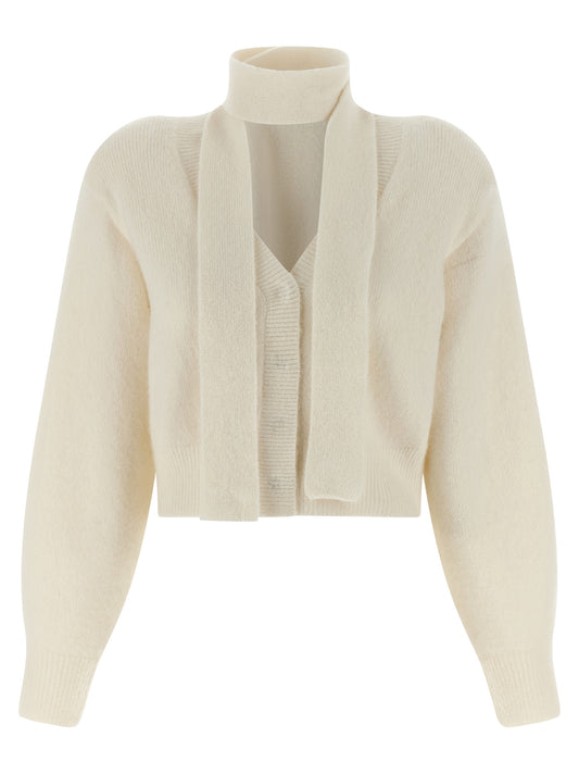 Scarf cardigan Sweater, cardigans