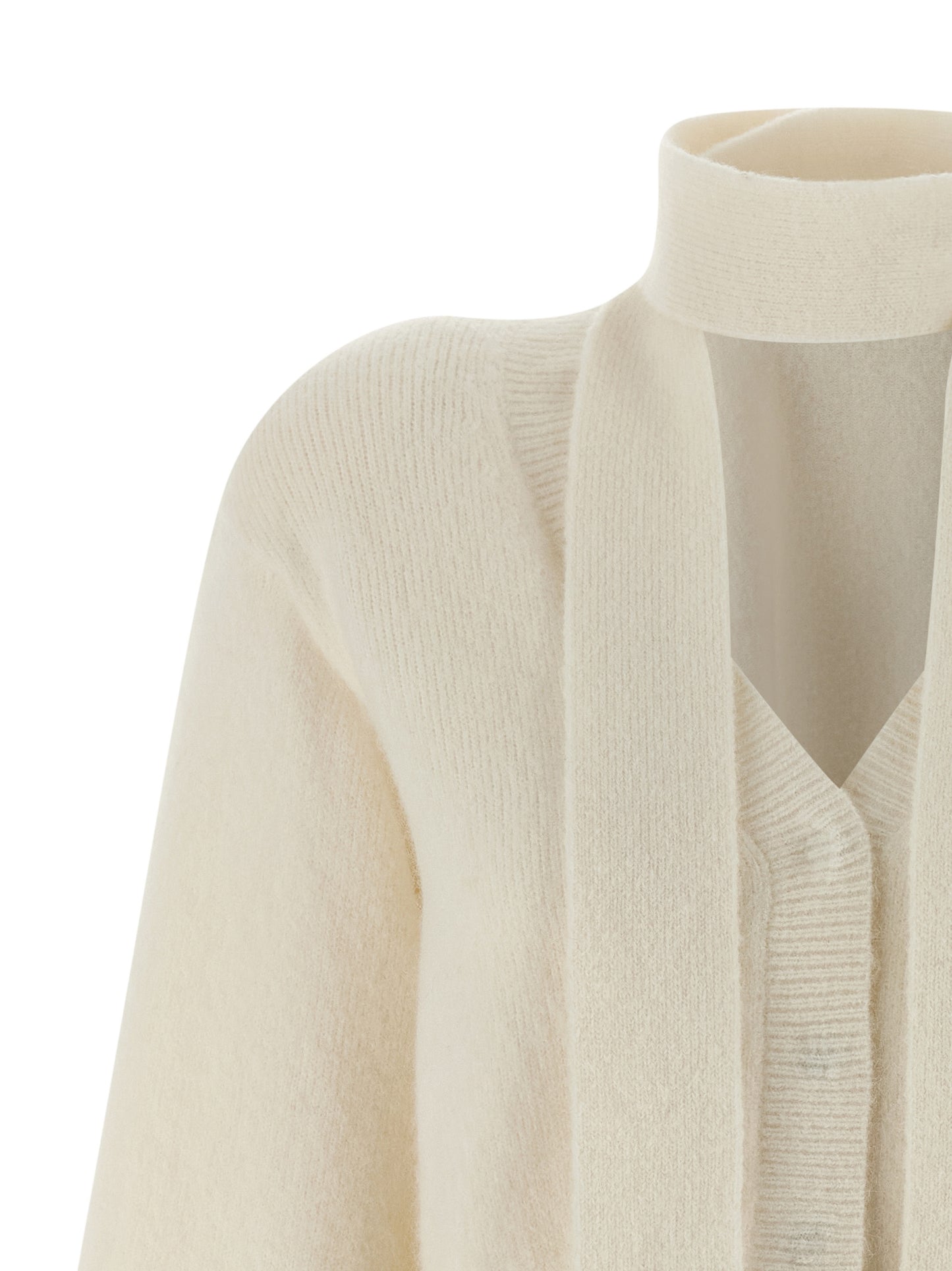 Scarf cardigan Sweater, cardigans