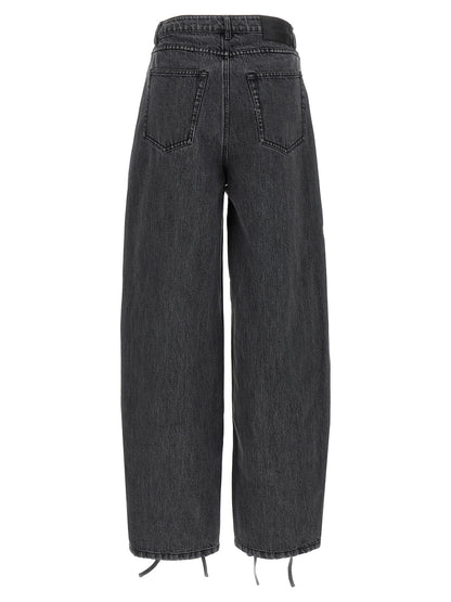 'Denim Laced Leg' jeans Jeans