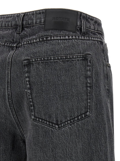 'Denim Laced Leg' jeans Jeans