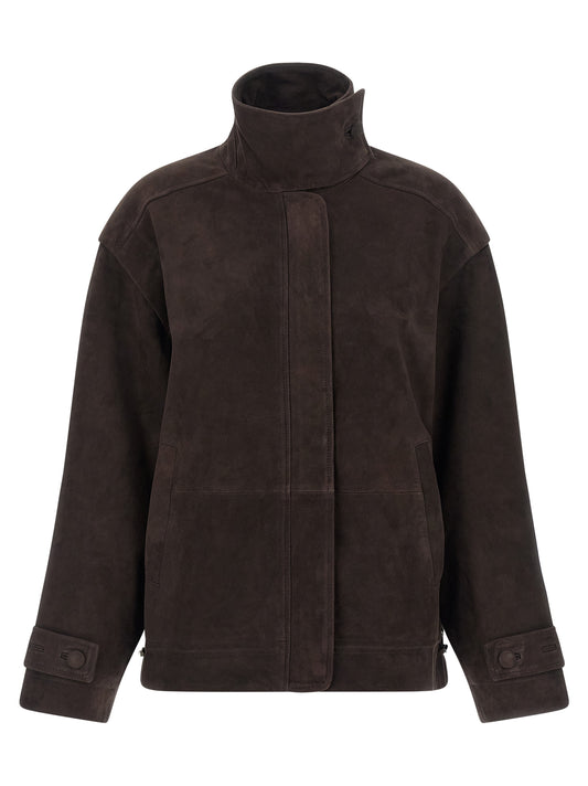 'Oversize leather' jacket Down jacket, Parka, Casual jackets