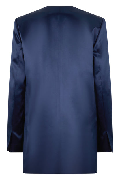 Double Breasted Jacket in Organza Silk RTW
