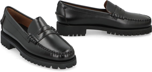 Sebago Moccasins Dan Lug in Leather