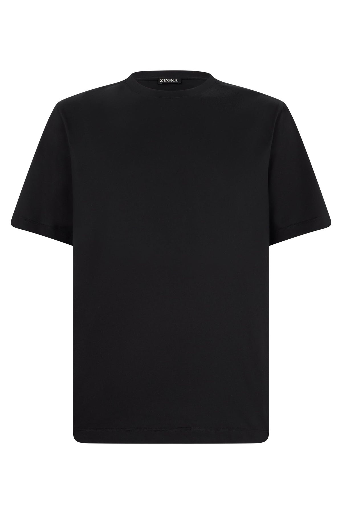 Black cotton T-shirt RTW