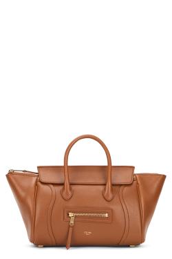 CELINE New Luggage Handbag in leather