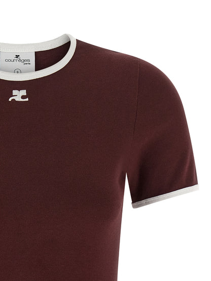 'Signature contrast' T-shirt T-shirt