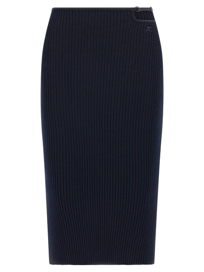 'Loop Rib knit' skirt Skirts