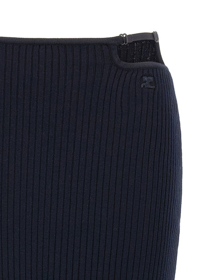'Loop Rib knit' skirt Skirts
