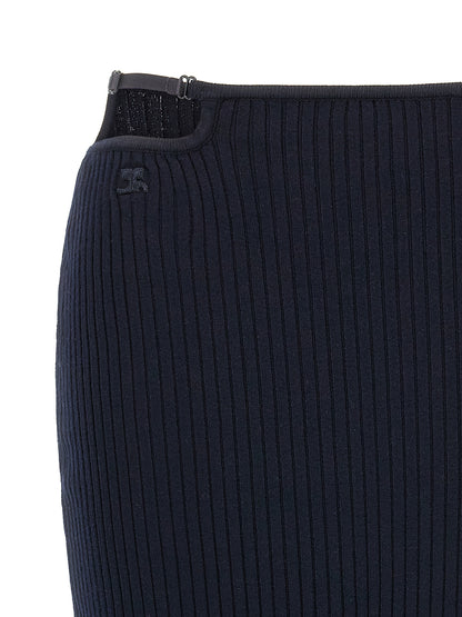 'Loop Rib knit' skirt Skirts