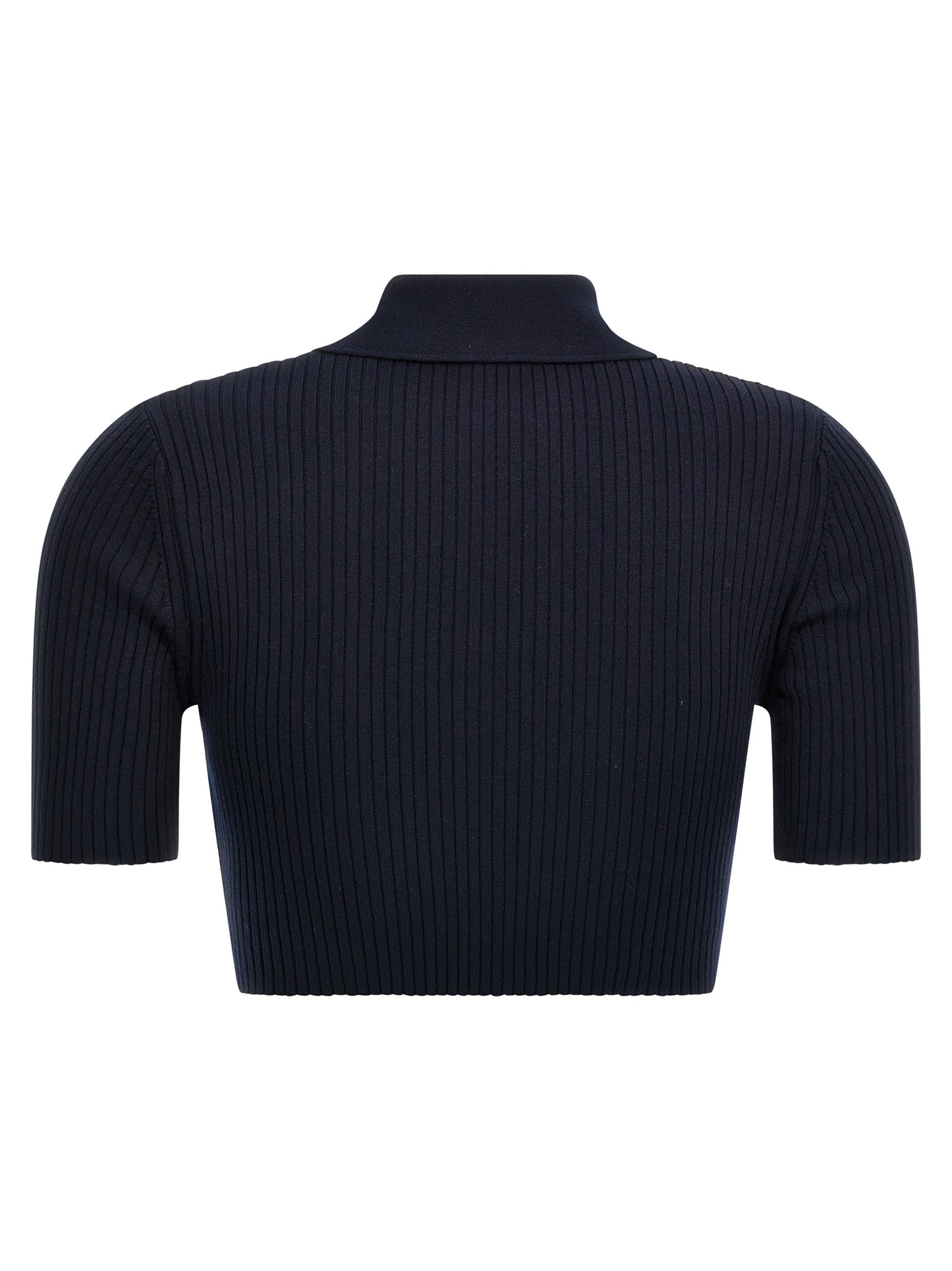 Ribbed polo shirt Polo