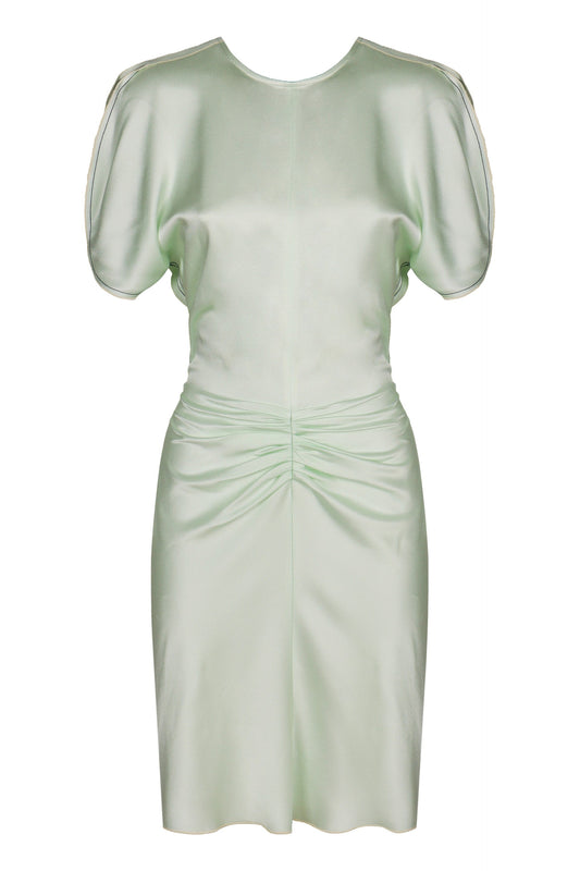 Mini dress with draping RTW