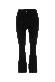 Courreges Capri rib knit pants