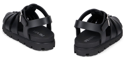 Prada Strappy sandals in leather
