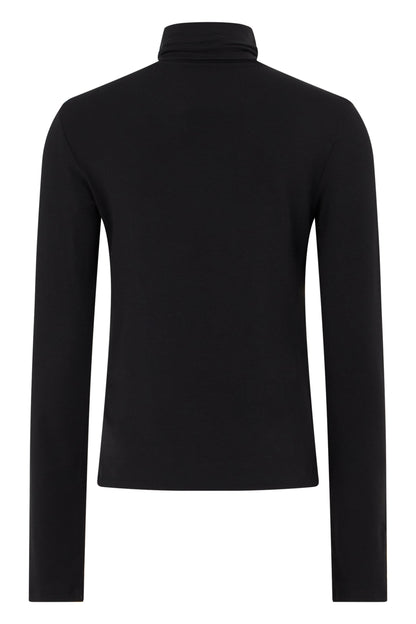 High-neck top with long sleeves RTW