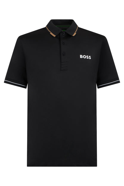 Pique cotton stretch polo RTW