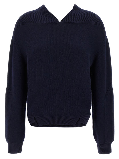 'V-neck Yoke detail' sweater Sweater, cardigans