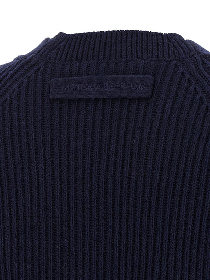 'Stepped Hem' cardigan Sweater, cardigans